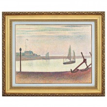スーラ 「グランド・ジャット島の日曜日の午後」 6号 立体複製名画