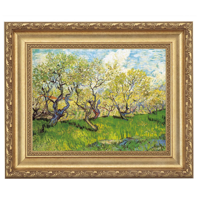 ゴッホ 「花咲く果樹園」 4号 所蔵：ファン・ゴッホ美術館 立体複製