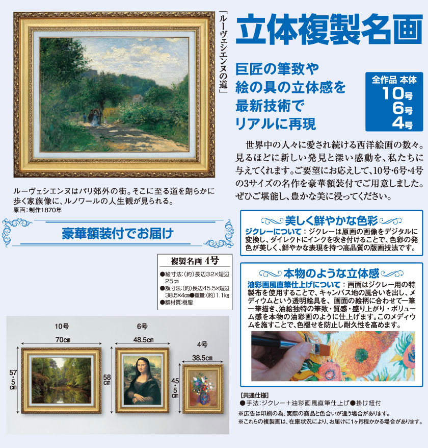ルノワール 「ベルヌヴァルの海岸で」1892年 エッチング 額入