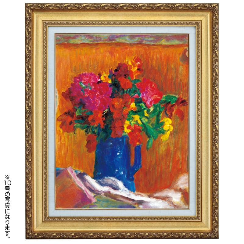 ピエール・ボナール 「青いポット」 6号 立体複製名画 : アートの友社