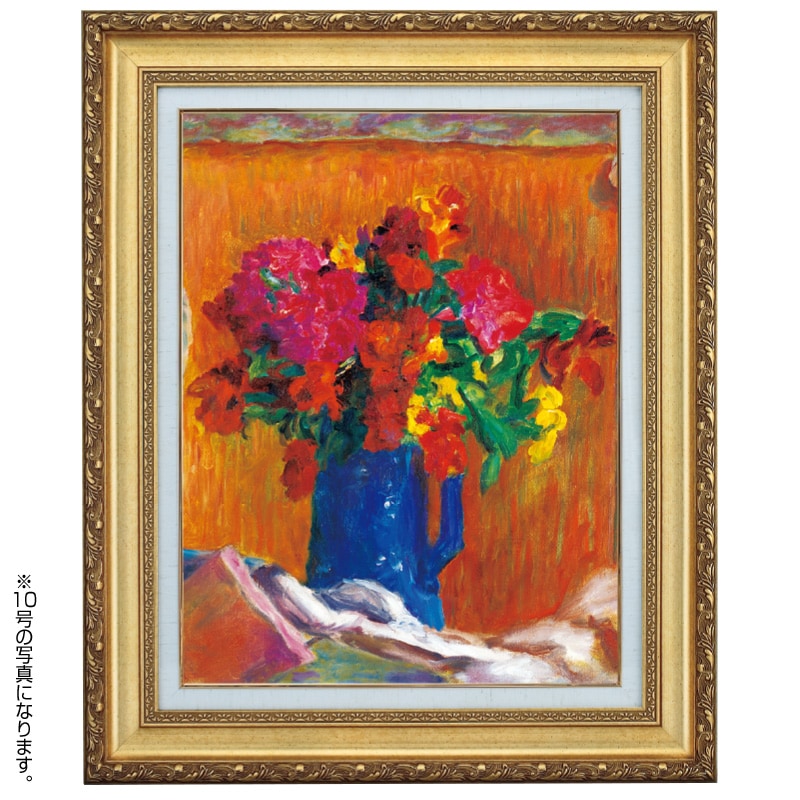 ピエール・ボナール 「青いポット」 6号 立体複製名画 【5