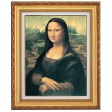 ダ・ヴィンチ 「モナリザ」 10号 立体複製名画 【5％ポイント還元中】|複製名画　ゴッホ、モネなど海外画家をご紹介|アートの友社