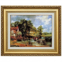 コンスタブル 「干草車」 10号 立体複製名画 【5％ポイント還元中