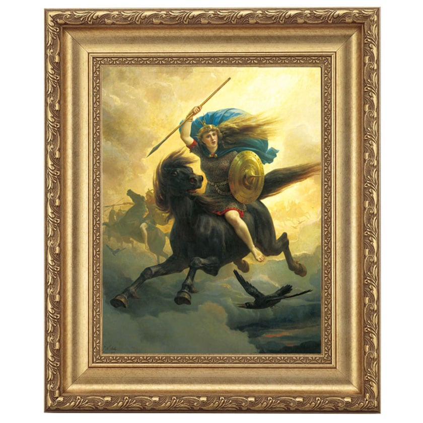 アルボ 「ワルキューレ」 4号 立体複製名画 【5％ポイント還元中