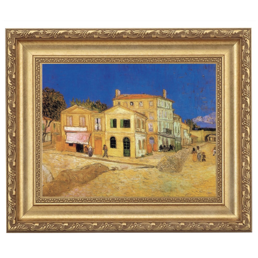 ゴッホ 「黄色い家」 4号 ゴッホ展でも人気 立体複製名画 : アートの友