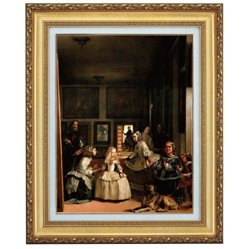 ベラスケス 「女官たち」 6号 立体複製名画 【5％ポイント還元中