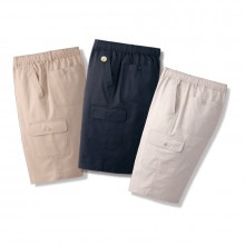 NEW 綿100％カーゴ ハーフパンツ 3色組|衣料|ダンディクラブ