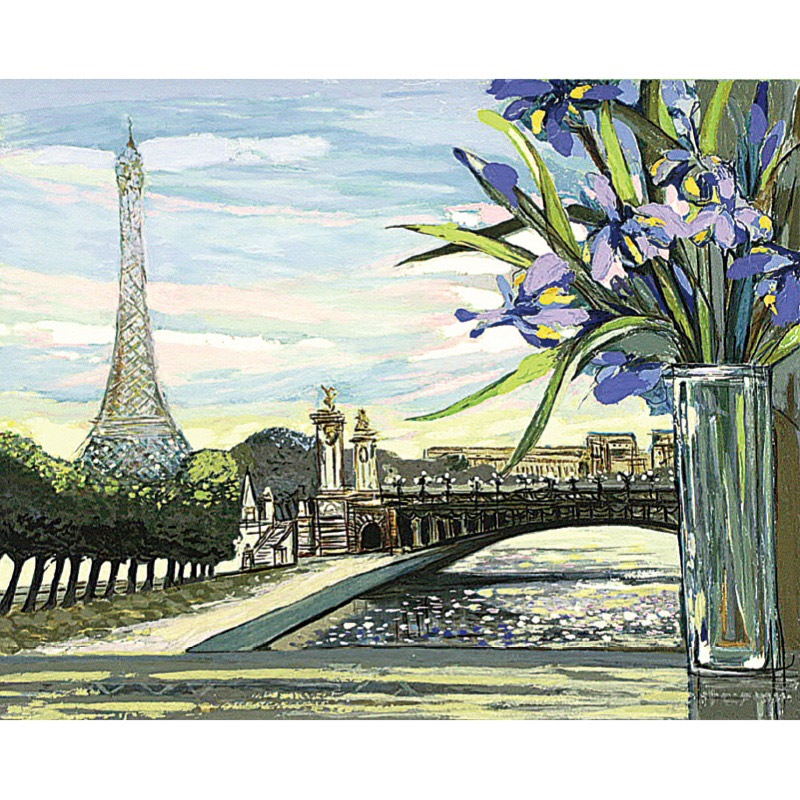 ミッシェル・アンリ 【モンテカルロ】 絵画 275部限定 ミッシェル