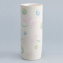 『剪紙蘭華文花入』山路和夫【ポイント５％還元中】|彫刻 美術品 工芸品|アートの友社