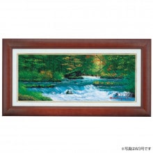 『奥入瀬』小林幸三 WF6号【ポイント５％還元中】|絵画　有名肉筆油彩画　代表画|アートの友社