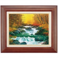 『奥入瀬』小林幸三 F10号【ポイント５％還元中】1点1点作者が手描きで描き上げます。|絵画　有名肉筆油彩画　代表画|アートの友社