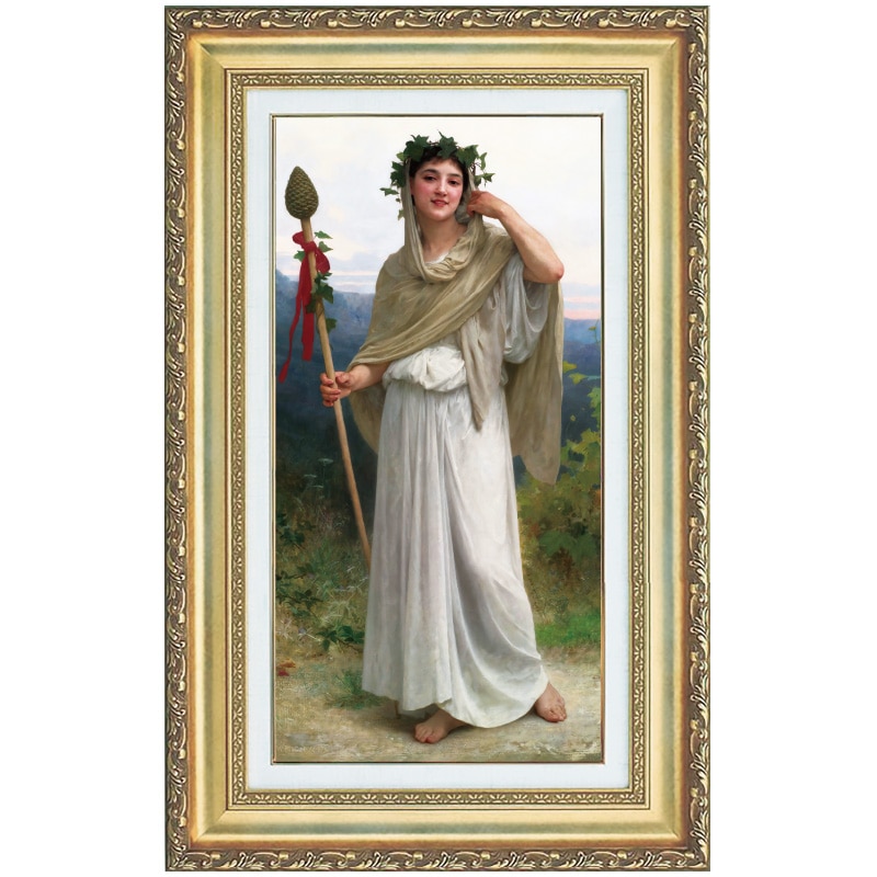 ブグロー 「バッカスの巫女」 立体複製名画 【5％ポイント還元中