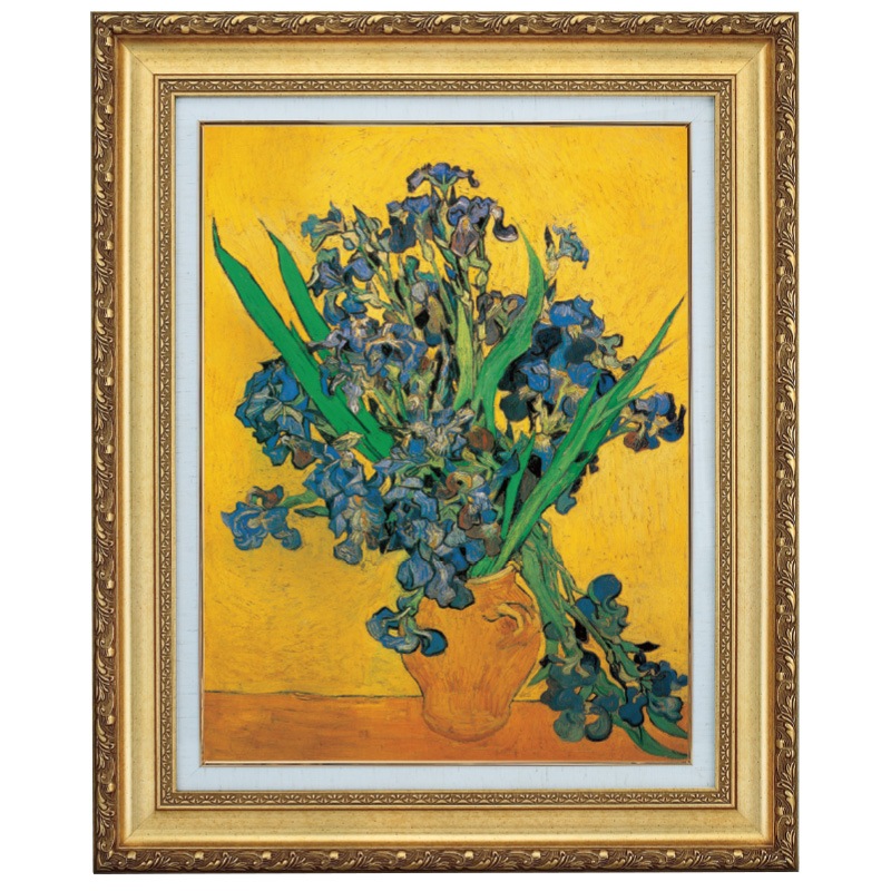 ゴッホ 「アイリス」 10号 西洋絵画 立体複製名画 【5％ポイント還元中】 : アートの友社 立体複製名画 ゴッホ「アイリス」10号 14292 -  くみあいショッピング