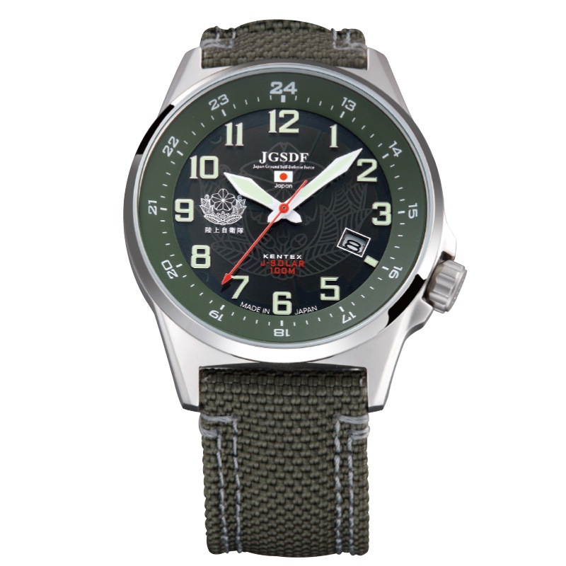 1914pt還元 陸上自衛隊 限定ソーラーウォッチ PX限定 自衛隊基地内での