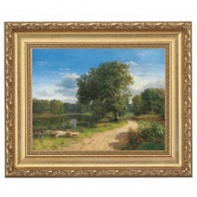 ドライヤー 「へレベックの風景」 4号 立体複製名画 【5％ポイント還元中】|複製名画　ゴッホ、モネなど海外画家をご紹介|アートの友社