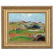 ゴーギャン（ゴーガン） 「花瓶の花」 4号 立体複製名画 【5