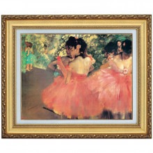 ドガ 「舞台の踊り子」 4号 立体複製名画 【5％ポイント還元中