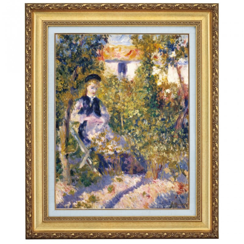 ルノワール 「ニニ・ロペス」 6号 立体複製名画【ポイント5