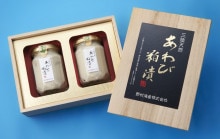 さんりく手作屋 あわびのビン詰め 三陸天然鮑粕漬 贈答用 2本