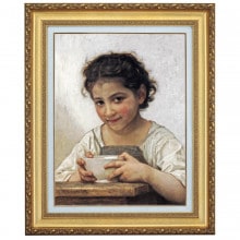 プリントアート ブグロー 春の夢 絵画 インテリア ブグロー 「春の夢」 6号 立体複製名画 【ポイント5％還元中