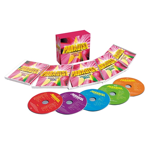80年代洋楽ベストヒッツ！ パラダイス CD 5枚組 : - くみあいショッピング