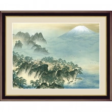 横山大観 「蓬莱山」額|複製 掛軸 横山大観・伊藤若冲など日本画をご紹介|アートの友社