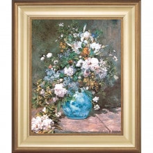 立体複製名画 ルノワール「春の花」（3号）|複製名画　ゴッホ、モネなど海外画家をご紹介|アートの友社