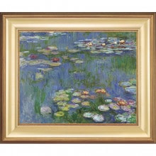 立体複製名画 モネ「睡蓮」（3号）|複製名画　ゴッホ、モネなど海外画家をご紹介|アートの友社