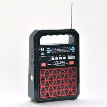 ソーラー充電式多機能ラジオ|防災用品|熟年時代社