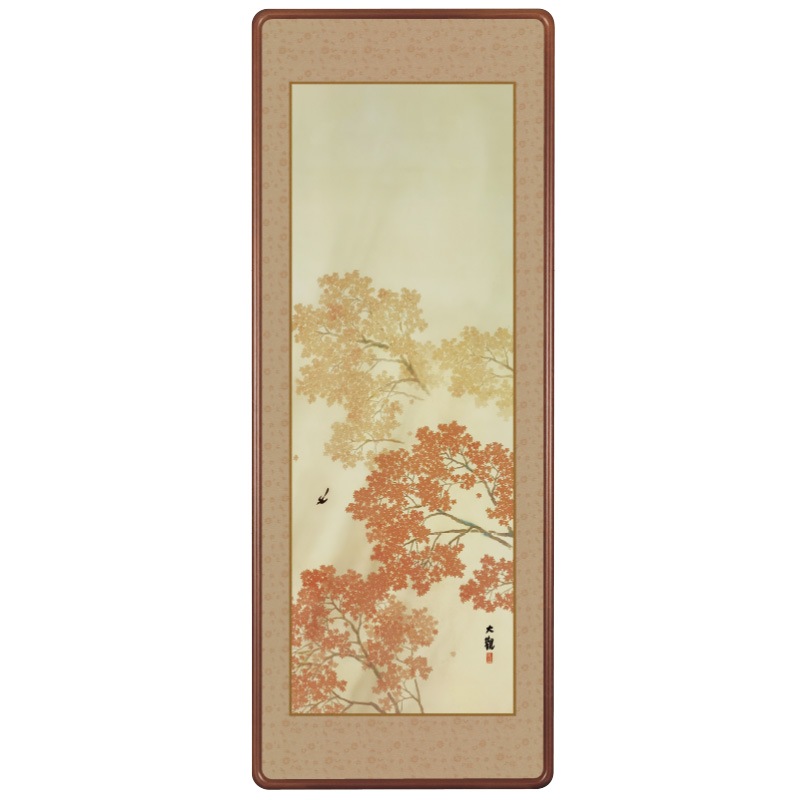 横山大観　耀八紘 横山大観 作品 春夏秋冬 冬 高級額 - アートの友社 ホーリ通信