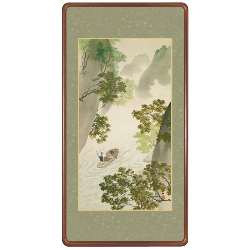 掛軸　天神図　無落款　古美術　逸品　F199 掛軸天神図無落款古美術逸品F199