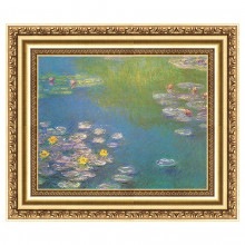 立体複製名画 モネ「睡蓮」（3号）