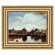 立体複製名画 フェルメール「デルフトの眺望」（3号）