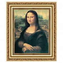 立体複製名画 ダヴィンチ「モナリザ」（3号）