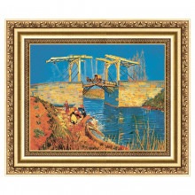 立体複製名画 ゴッホ「アルルの跳ね橋」（3号）