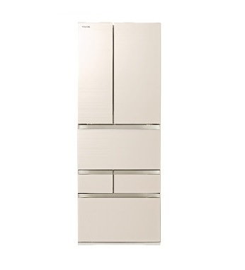 東芝 GR-U550FZ-UC 6ドア冷凍冷蔵庫 (551L・フレンチドア) グレイン  