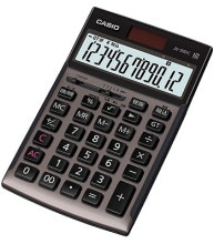 カシオ計算機 JS20DCGBN 本格実務電卓(ジャストタイプ) 12桁 ブラウン　 JS-20DC-GB-N|家電|ジョーワ