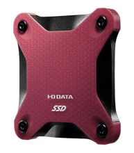 アイ・オー・データ機器 SSPHUA1RB 外付けSSD 1TB ワインレッド|パソコン|ジョーワ