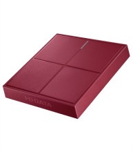 アイ・オー・データ機器 SSPL-UT2R ポータブルSSD USB 3.2 Gen 1(USB 3.0)対応 2TB ラズベリーレッド|パソコン|ジョーワ