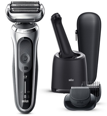 BRAUN 71S7500CC 電気シェーバー [アルコール洗浄システム付きモデル