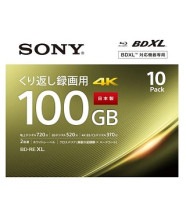 ソニー 10BNE3VEPS2 BDメディア100GB ビデオ用 2倍速 BD-RE XL 10枚パック ホワイト|テレビ・オーディオ・カメラ|ジョーワ
