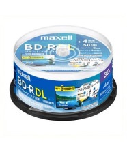 マクセル BRV50WPE.30SP 録画用BDR 50GB ホワイトプリンタブル|テレビ・オーディオ・カメラ|ジョーワ