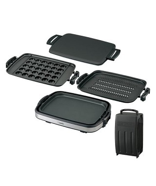 象印マホービン EA-GZ30-XB ホットプレート ステンレスブラック