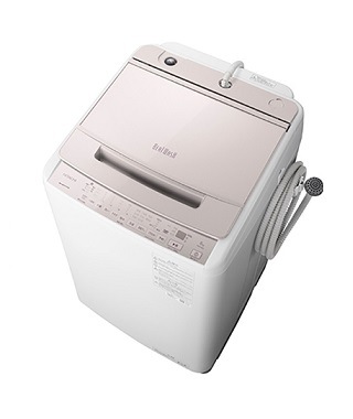 日立 BWV80HV 全自動洗濯機 8kg ホワイトラベンダー : 日立 洗濯機