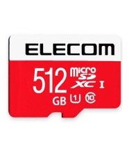 エレコム GM-MFMS512G microSDXCカード UHS-I U1 Class10 NINTENDO SWITCH検証済 512GB GMMFMS512G|パソコン|ジョーワ