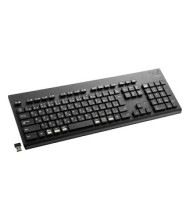 エレコム TK-WS02DMKBK キーボード 無線(2.4GHz) ワイヤレス メンブレン式 フルサイズ 洗える 抗菌 ブラック TKWS02DMKBK|パソコン|ジョーワ