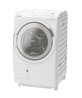 HITACHI BD-SV120HR ドラム式洗濯機 9kg 2023年製 日立 BD-SV120HR W ドラム式洗濯乾燥機 (洗濯12kg・乾燥6kg) 右開き