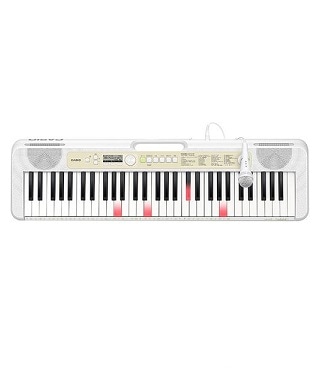CASIO　光ナビゲーションキーボード　LK−325　マイク　楽譜　譜面立て カシオ計算機 LK-325 キーボード Casiotone 光ナビゲーション