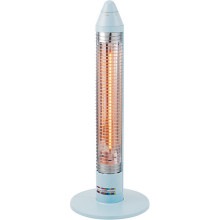 コイズミ KKS0623A 遠赤電気ストーブ アクアブルーペール|家電|ジョーワ