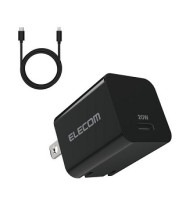 エレコム MPA-ACLP04BK USB Type-C 充電器 PD 対応 20W タイプC ×1 Type C to ライトニングケーブル 同梱型 1.5m ブラック MPAACLP04BK|パソ